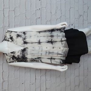 Rock & Republic Acid Wash Tie Dye Sleeveless Top XXL